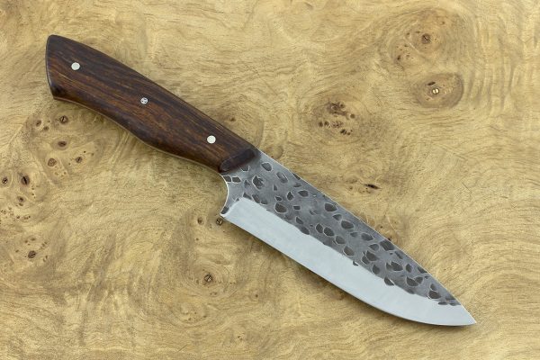 *LIMITED* 241mm Utility / Outdoor Knife, Hammer Finish, Ironwood - 139grams