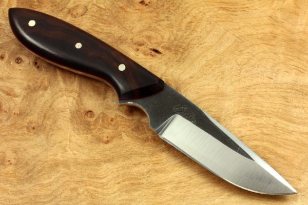 180mm Original Neck Knife, Chisel Ground, Ironwood, 91grams