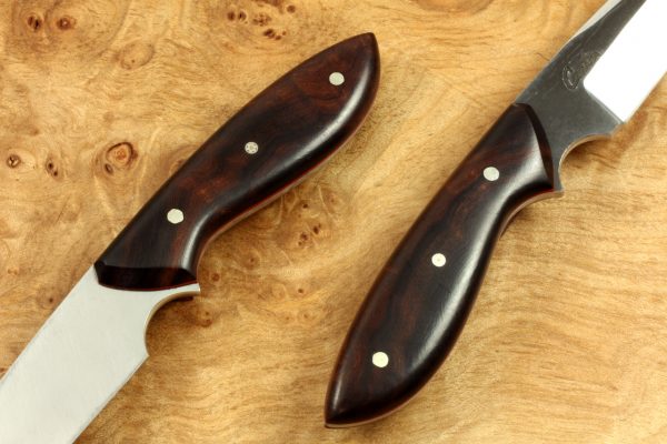 180mm Original Neck Knife, Chisel Ground, Ironwood, 91grams
