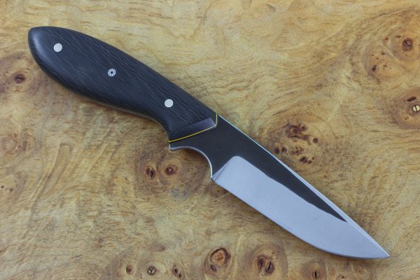 178mm Original Neck Knife, Forge Finish, Carbon Fiber - 72grams