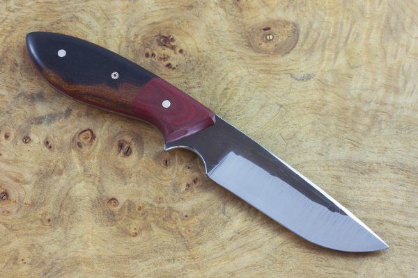 190mm Murray's 'Perfect' Neck Knife, Hammer Finish, Micarta / Ironwood - 95grams
