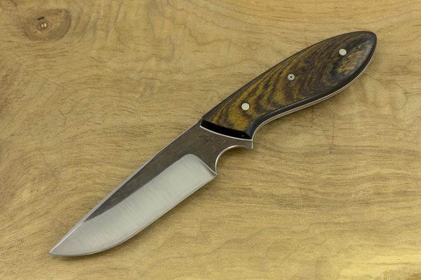 188mm Murray's 'Perfect' Neck Knife, Forge Finish, Bocote / Micarta - 87grams