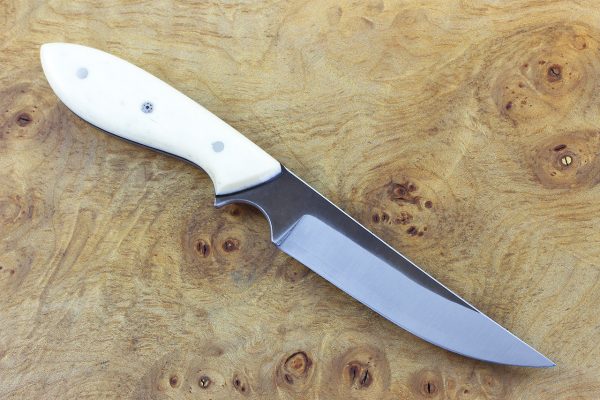185mm Persian Neck Knife, Forge Finish, Bone - 72grams
