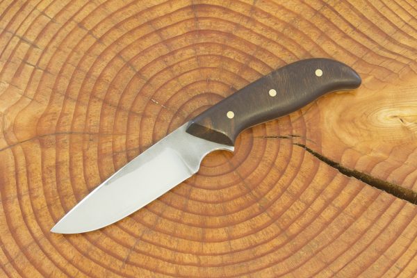 164 mm Apprentice Series Voyageur Neck Knife #51, Ironwood - 60 grams