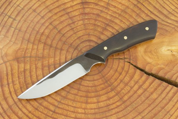 179 mm Apprentice Series Tactical Clip Point Neck Knife #52, Ironwood - 66 grams