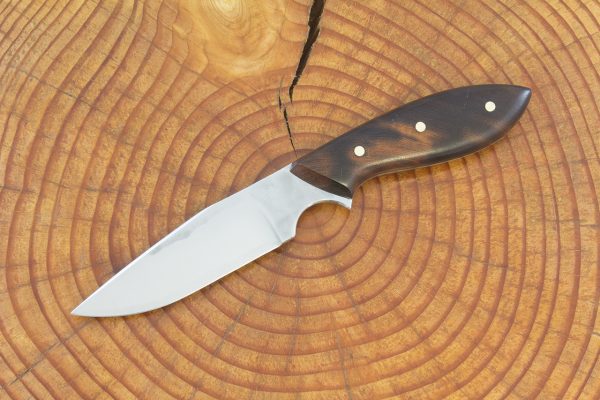 181 mm Apprentice Series Vex Clip Neck Knife #58, Ironwood - 75 grams