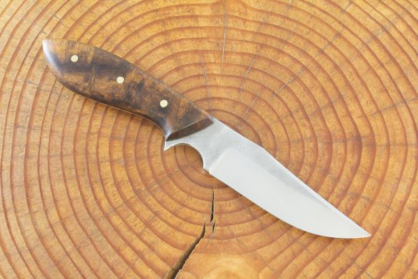 189 mm Apprentice Series Clave Neck Knife #95, Ironwood - 88 grams