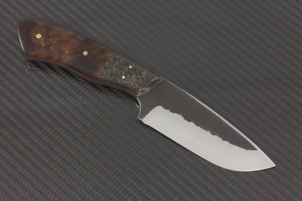 210 mm Kajiki Neck Knife, Ironwood w/ Carbon Fiber Bolster - 132 grams