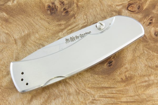 173 mm Muteki Folding Knife #1, Satin Finish Stainless Steel - 105 grams