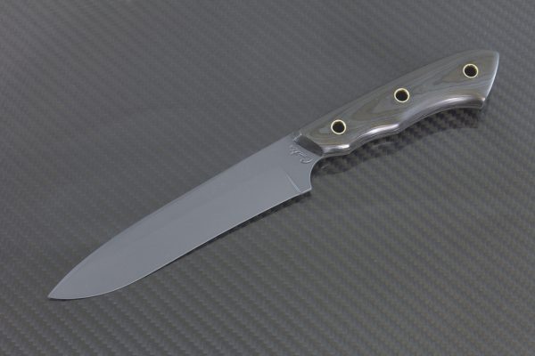 245mm FS1 Knife #40, Cerakote Blue Super Steel, F40 Unidirectional Carbon Fiber w/ F10 Liners - 134 Grams