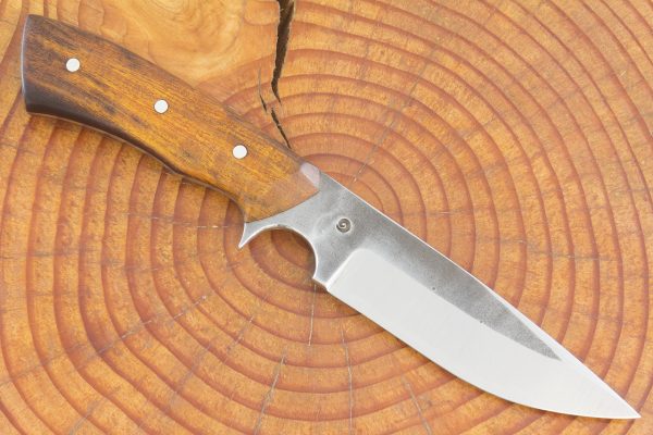 196 mm Muteki Series Clip Point Oyako Neck Knife #1012, Ironwood - 100 grams