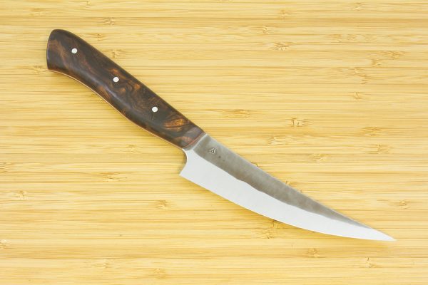 4.75 sun Muteki Series Boning Knife #1025, Ironwood w/ Red Liners - 134 grams