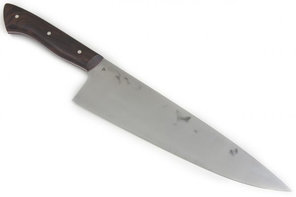 7.72 sun Muteki Series Chef's Knife #1107, Ironwood w/ Red Liners - 232 grams