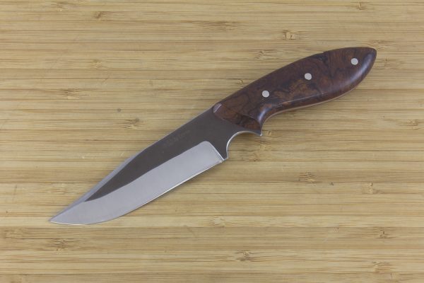 205mm Muteki Series Clave Neck Knife #509, Ironwood w/ Red Liners - 120 grams