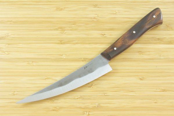 5.48 sun Muteki Series Boning Knife #789, Ironwood w/ Red Liners - 172 grams
