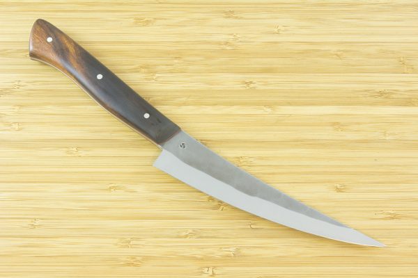 5.48 sun Muteki Series Boning Knife #789, Ironwood w/ Red Liners - 172 grams
