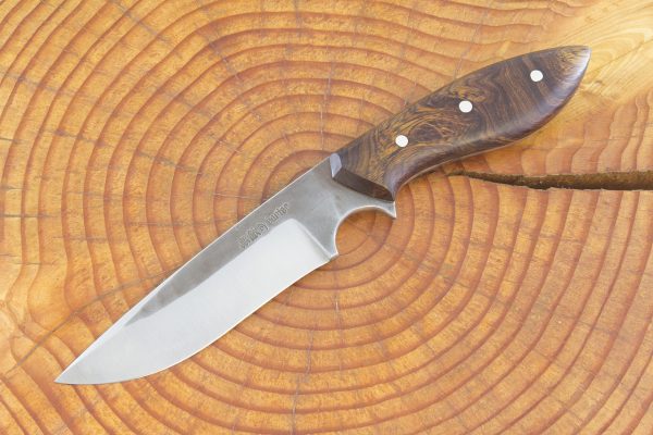 196 mm Muteki Series Freestyle Perfect Neck Knife #893, Ironwood - 107 grams