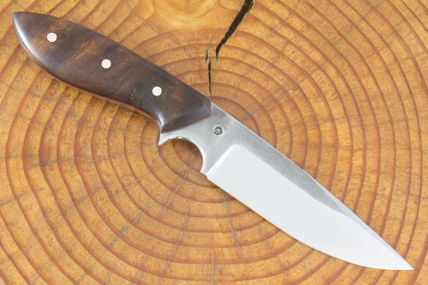198 mm Muteki Series Perfect Neck Knife #909, Ironwood w/ Red Liners - 105 grams