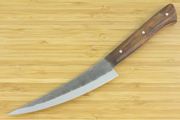 5.41 sun Muteki Series Boning Knife #937, Ironwood w/ Red Liners - 149 grams