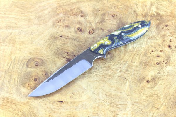 213mm Utility Outdoor Knife, Hammer Finish, "Starry Night" Shadetree Composite - 110grams