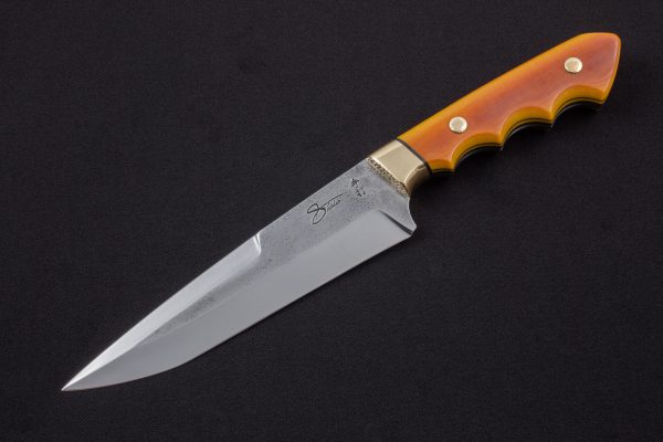 5.98" Muteki Signature #5355 Blue Super/Spring Freestyle Outdoor Knife by Taylor